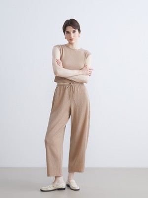 Lc Waikiki Yeni Sezon Beli Lastikli Dokulu Kadın Pantolon