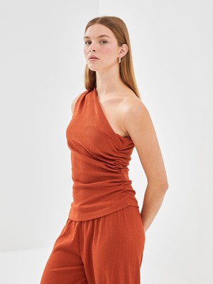 Lc Waikiki Yeni Sezon Tek Omuz Dokulu Kadın Bluz