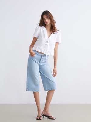 Lc Waikiki Yeni Sezon Standart Fit Kadın Jean Kapri