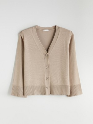 Lc Waikiki Yeni Sezon V Yaka Kadın Triko Hırka