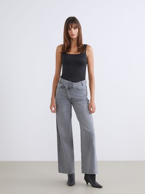 Lc Waikiki Yeni Sezon Wideleg Kadın Jean Pantolon