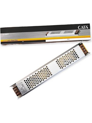 CATA CT-2677 250W 21 Amper Adaptör Klemensli Süper Slim Şerit Led Trafosu