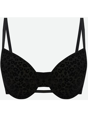 Lc Waikiki Yeni Sezon Balenli Dolgusuz Desenli Tişört Sütyen