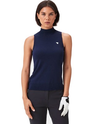 Macade Golf Kayla Air Kolsuz Bluz WKN2024184 Lacivert