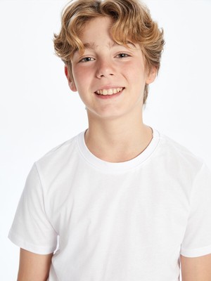 Lc Waikiki Yeni Sezon Bisiklet Yaka Erkek Çocuk Tişört