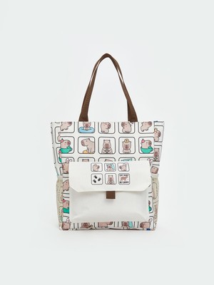 Lc Waikiki Yeni Sezon Baskılı Alışveriş Çantası