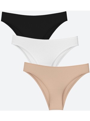 Lc Waikiki Yeni Sezon Düz Brazilian Külot 3'lü