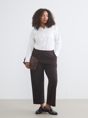 Lc Waikiki Yeni Sezon Beli Lastikli Geniş Paça Kadın Pantolon