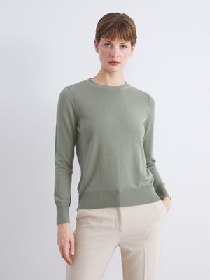 Lc Waikiki Yeni Sezon Bisiklet Yaka Kadın Triko Kazak