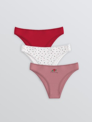 Lc Waikiki Yeni Sezon Baskılı Hipster Külot 3'lü