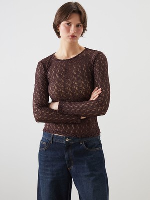 Lc Waikiki Yeni Sezon Bisiklet Yaka Dantelli Bluz