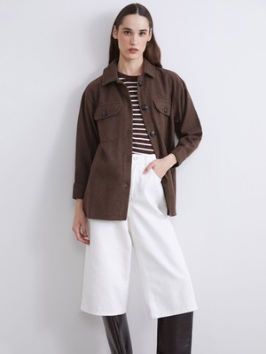 Lc Waikiki Yeni Sezon Oversize Kadın Oduncu Gömlek Ceket