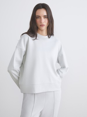 Lc Waikiki Yeni Sezon Bisiklet Yaka Kadın Sweatshirt