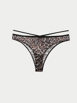 Lc Waikiki Yeni Sezon Leopar Desenli Fantezi Brazilian Külot