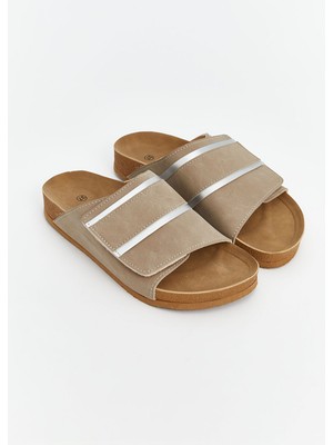 Lc Waikiki Yeni Sezon Tek Bantlı Cırt Cırtlı Kadın Terlik