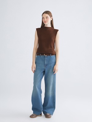 Lc Waikiki Yeni Sezon Wideleg Kadın Jean Pantolon