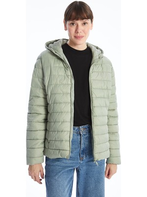 Lc Waikiki Yeni Sezon Kapüşonlu Kadın Şişme Mont