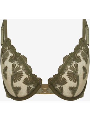 Lc Waikiki Yeni Sezon Balenli Dolgusuz Dantelli Fantezi Tişört Sütyen