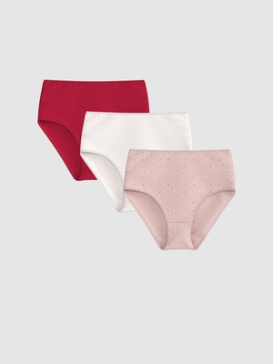 Lc Waikiki Yeni Sezon Çiçekli Klasik Külot 3'lü