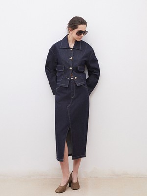 Lc Waikiki Yeni Sezon Loose Fit Yırtmaçlı Jean Etek