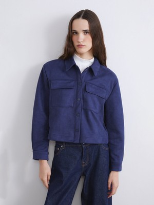 Lc Waikiki Yeni Sezon Kadın Süet Görünümlü Ceket