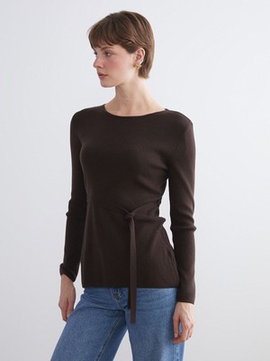 Lc Waikiki Yeni Sezon Bisiklet Yaka Kadın Triko Kazak