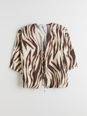 Lc Waikiki Yeni Sezon Leopar Desenli Oversize Kadın Kimono