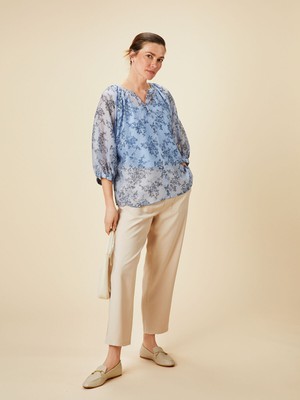 Lc Waikiki Yeni Sezon Beli Lastikli Havuç Kesim Kadın Pantolon