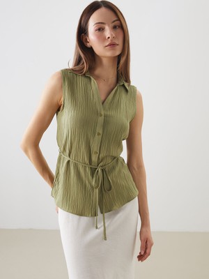 Lc Waikiki Yeni Sezon Dokulu Kadın Gömlek