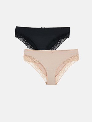Lc Waikiki Yeni Sezon Dantel Detaylı Bikini Külot 2'li