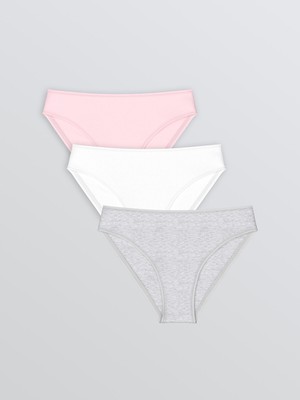 Lc Waikiki Yeni Sezon Düz Bikini Külot 3'lü