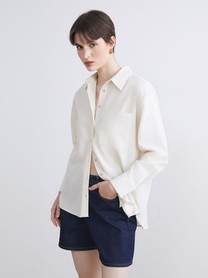 Lc Waikiki Yeni Sezon Poplin Kadın Gömlek