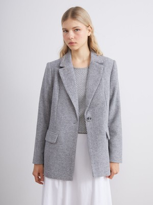 Lc Waikiki Yeni Sezon Kaşe Kadın Blazer Ceket