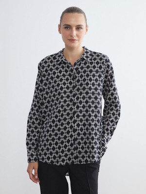 Lc Waikiki Yeni Sezon Desenli Kadın Gömlek