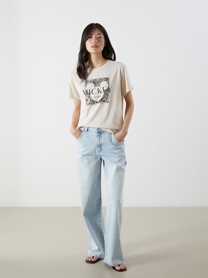 Lc Waikiki Yeni Sezon Baggy Fit Kadın Jean Pantolon