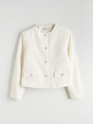 Lc Waikiki Yeni Sezon Bisiklet Yaka Kadın Ceket