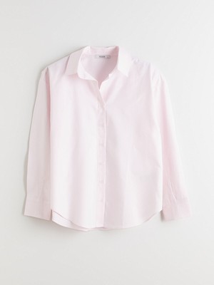 Lc Waikiki Yeni Sezon Oversize Oxford Kadın Gömlek