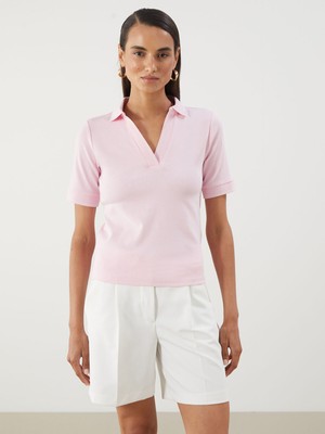 Lc Waikiki Yeni Sezon Polo Yaka Kadın Tişört