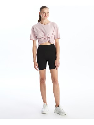 Lc Waikiki Yeni Sezon Yüksek Belli Kadın Şort Tayt