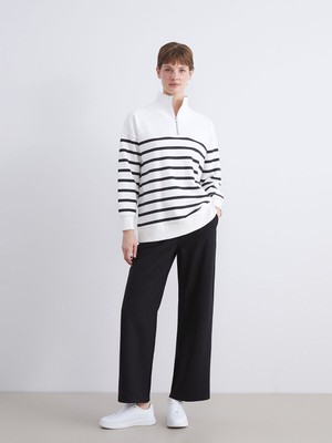 Lc Waikiki Yeni Sezon Beli Lastikli Geniş Paça Kadın Pantolon