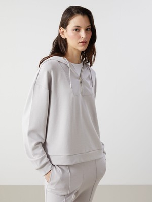 Lc Waikiki Yeni Sezon Loose Fit Kadın Hoodie