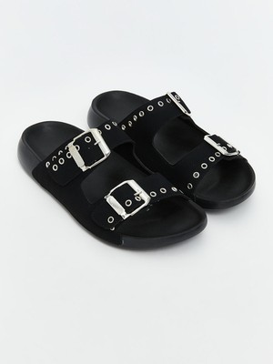 Lc Waikiki Yeni Sezon Çift Bantlı Kadın Terlik