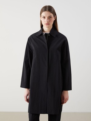 Lc Waikiki Yeni Sezon Gömlek Yaka Oversize Kadın Yağmurluk