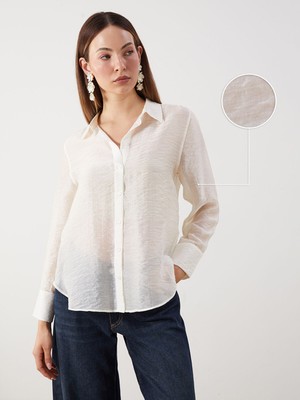 Lc Waikiki Yeni Sezon Oversize Kadın Gömlek