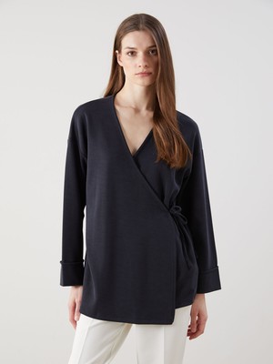 Lc Waikiki Yeni Sezon Şal Yaka Modal Karışımlı Kadın Hırka