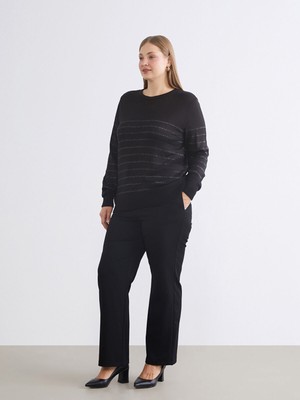 Lc Waikiki Yeni Sezon Beli Lastikli Geniş Paça Kadın Pantolon