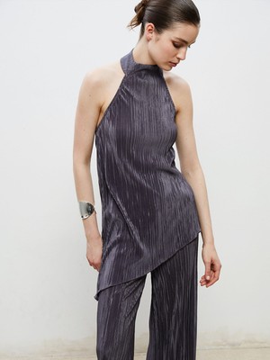 Lc Waikiki Yeni Sezon Halter Yaka Dokulu Bluz