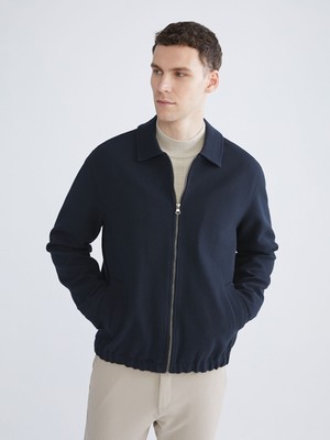 Lc Waikiki Yeni Sezon Standart Kalıp Gömlek Yaka Erkek Mont