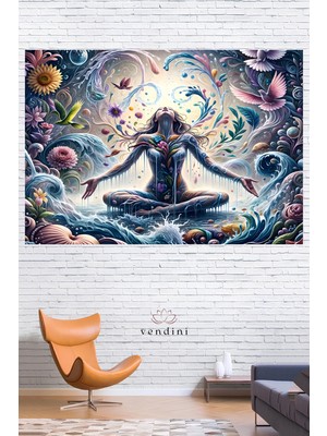 Ruhunuzun Tüm Güzellikleri Duvar Örtüsü Duvar Halısı Wall Tapestry