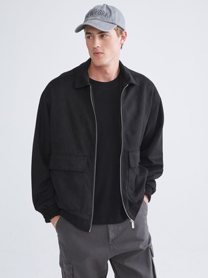 Lc Waikiki Yeni Sezon Rahat Kalıp Gömlek Yaka Süet Erkek Mont